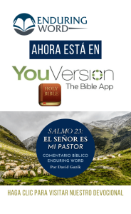 Psalm 23 Enduring Word YouVersion Spanish