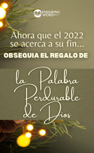 Obsequia el Regalo de la Palabra Perdurable de Dios